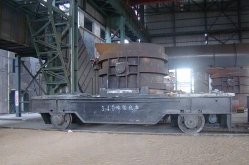 钢铁厂的高温液体运输平板车
